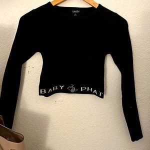 Crop baby phat top